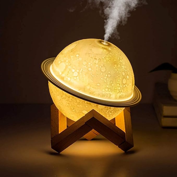 Moon Lamp Humidifier, 2 in 1 Moon Night Light & Humidifiers by Blingbin