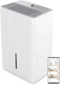 TCL 4, 500 Sq. Ft. Smart Dehumidifier, Energy Star, 50 Pints Per Day, Moisture by TCL