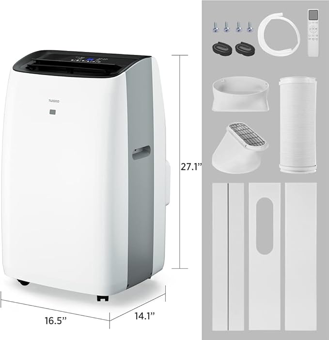 TURBRO Greenland 14, 000 BTU Portable Air Conditioner and Heater, Dehumidifier - Image 8