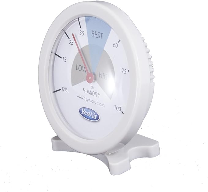 BestAir HG050-PDQ-4 Hygrometer, Humidistat Humidity Monitor, 4 Pack - Image 3