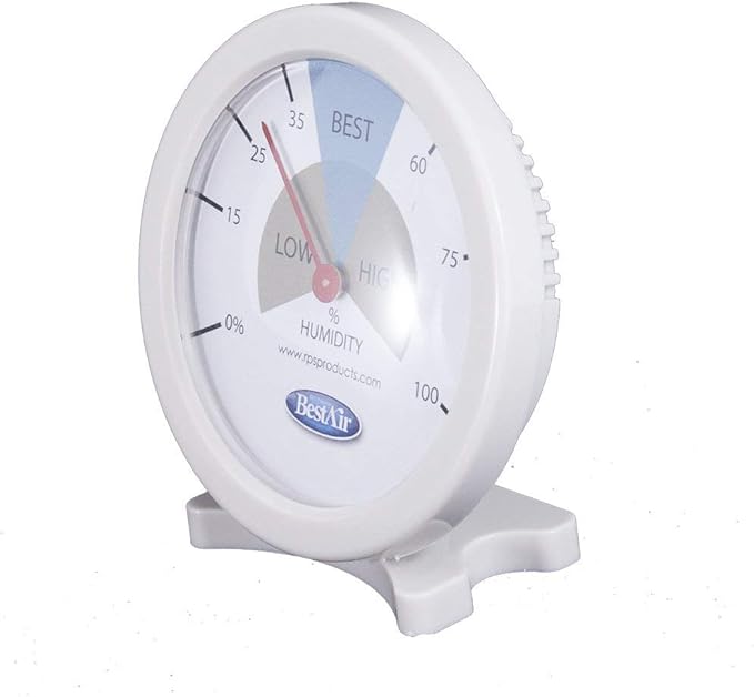 BestAir HG050-PDQ-4 Hygrometer, Humidistat Humidity Monitor, 4 Pack - Image 2