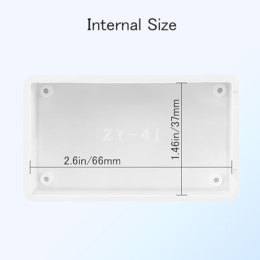 Project Box 8 Pieces Electrical Box Small Junction Box ABS Plastic Enclosure - Image 4