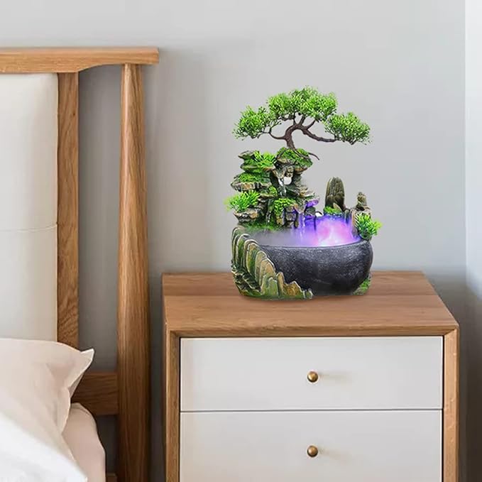 Tabletop Fountain, Atomizing Desktop Humidifier - Image 7