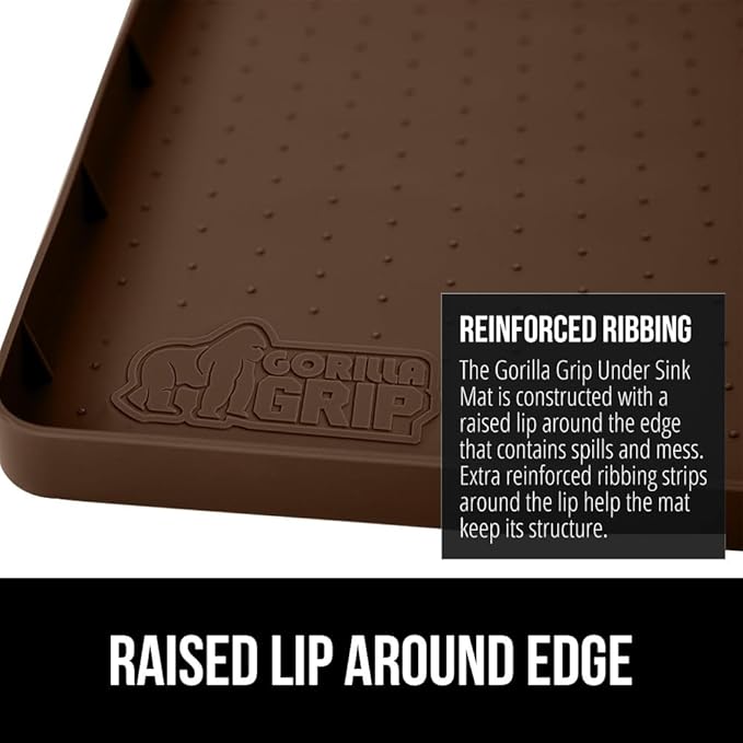 GORILLA GRIP Waterproof Silicone Under Sink Mat - Image 5