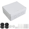 LeMotech Junction Box, Electrical Box IP65 Water Resistant Dustproof ABS by LeMotech