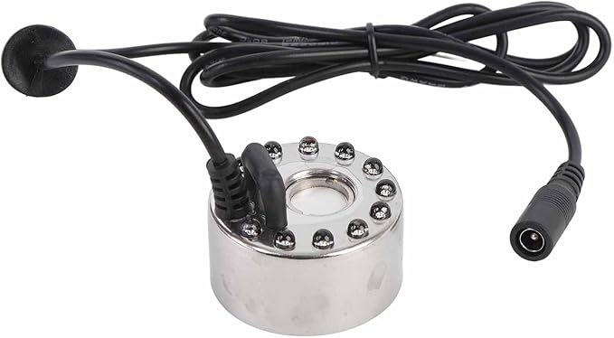 Mist Maker, LED Color Changing Fog Atomizer Humidifier, Mini Pond Fog Machine by Fockety