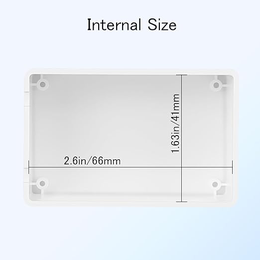 Project Box 8 Pieces Electrical Box Small Junction Box ABS Plastic Enclosure - Image 4