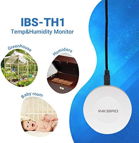 Inkbird Smart Sensor Data Logger Wireless Temp RH Monitor Device Android iPhone - Image 5