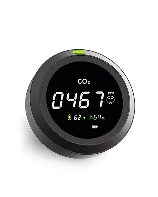 Portable CO2 Detector, High-Precision NDIR Sensor Meter, Indoor CO2 Monitor by Unknown