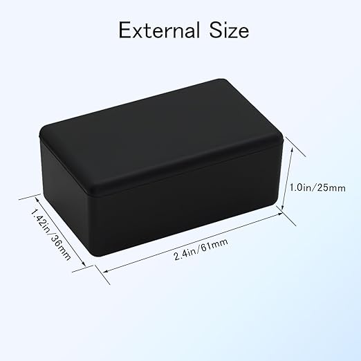 Project Box 8 Pieces Electrical Box Small Junction Box ABS Plastic Enclosure - Image 3