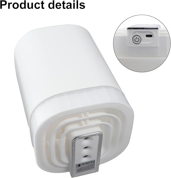Silent Cool Mist Humidifier for Large Rooms and Offices, 3L for Ultra Quiet - Image 6