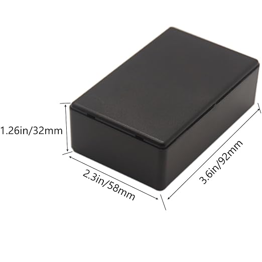 Zulkit 12Pcs Project Boxes ABS Plastic Electrical Project Case Power Junction - Image 2