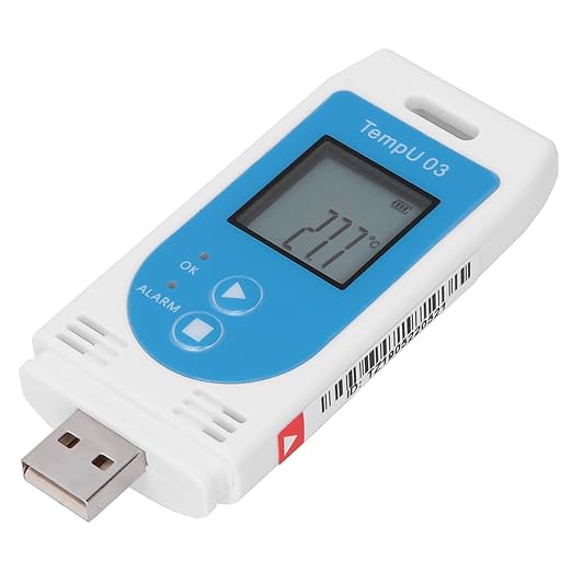 LCD USB Temperature Humidity Datalogger by Unknown