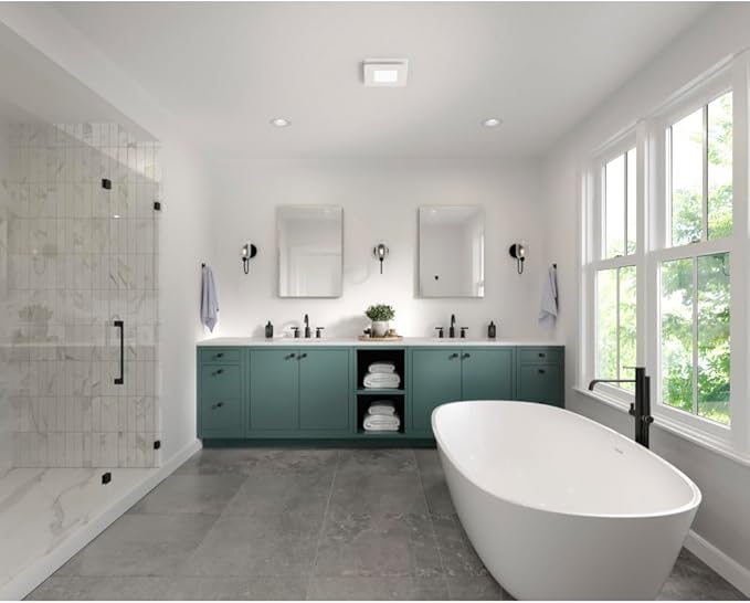 Broan-NuTone® Roomside Series Humidity Sensing Bathroom Exhaust Fan w/LED Light - Image 7