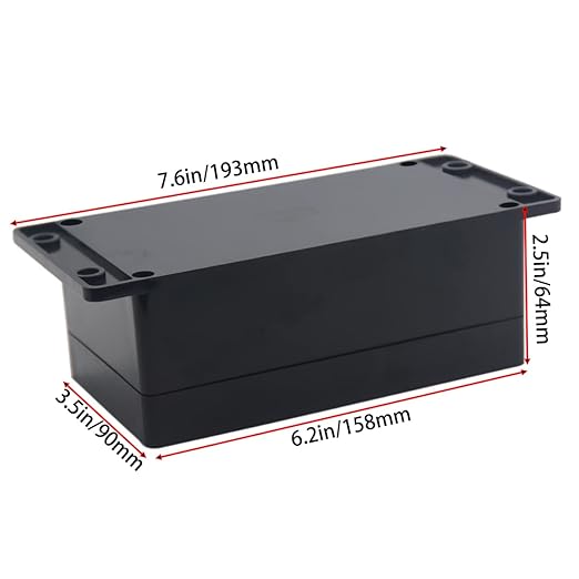 Watertight Junction Box, IP67 Waterproof Project Box Durable ABS Plastic - Image 2