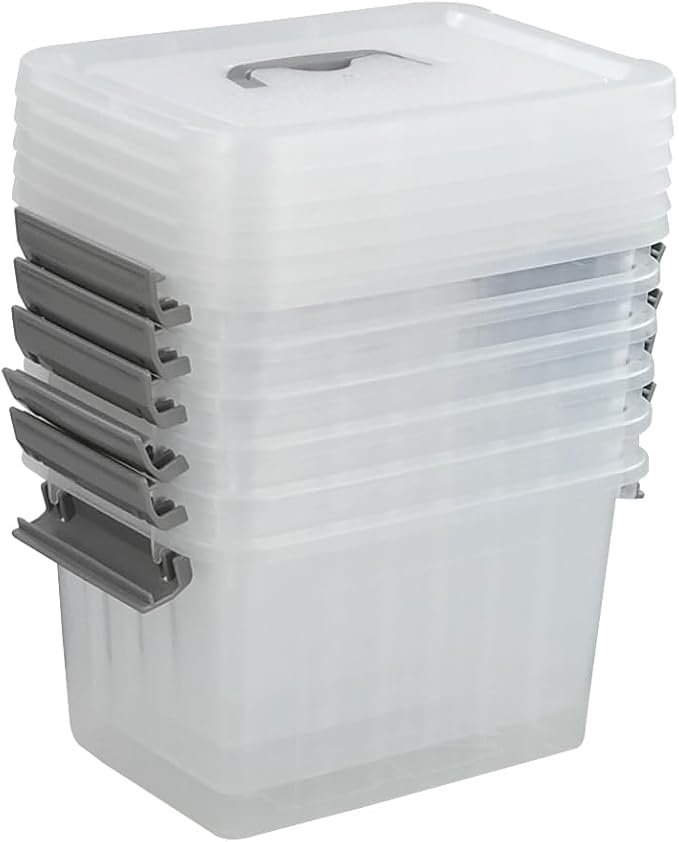 6 Liter Plastic Bins with Lids - Image 7