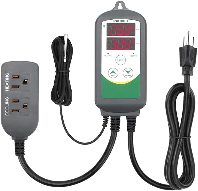INKBIRD 2025 Updated WiFi Temperature Controller, Digital Thermostat by Inkbird
