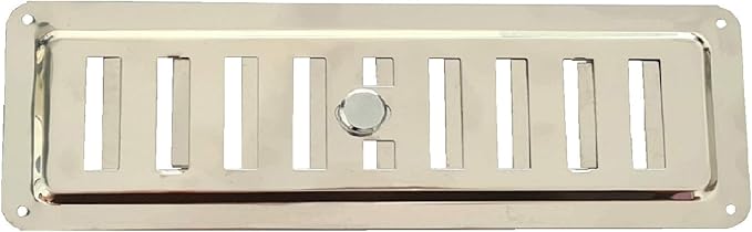 HVAC Adjustable Stainless Steel Non-Magnetic Ventilation Grille, Regulated Air - Image 8