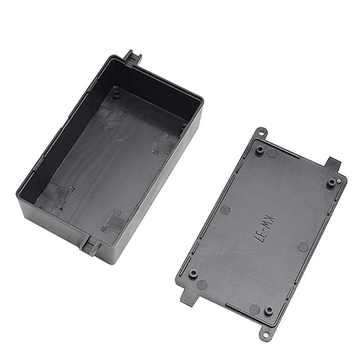 Fielect 2Pcs Project Box Dustproof Electronic Junction Box ABS Plastic - Image 6