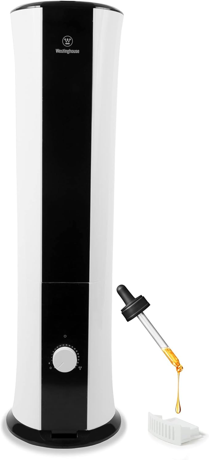Westinghouse 28-inch Cool Mist Ultrasonic Tower Humidifier, 6L Top Fill Air by Westinghouse