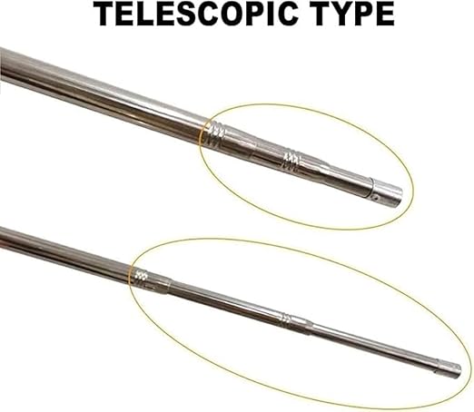 1pc Telescopic Water Sampler - 1000ml Stainless Steel Dipper Rod - Image 2
