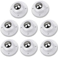 Self Adhesive Caster Wheels for Furniture, Storage Box, Trash Can by Deear