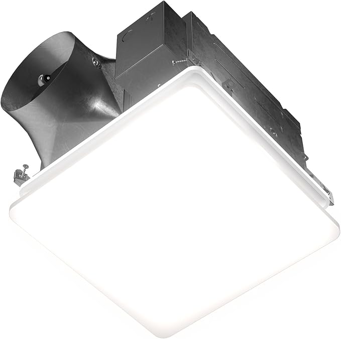 EVOLVE Premium Bathroom Exhaust Fan w/Light and Continuous Run, 50-80-110 by Broan-NuTone