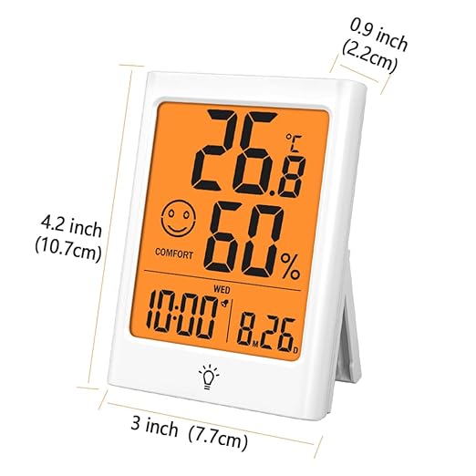 Digital Indoor Thermometer for Room, Smart Temperature Humidity Monitor - Image 8