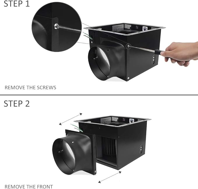 BV Bathroom Exhaust Fan 200CFM - Image 6