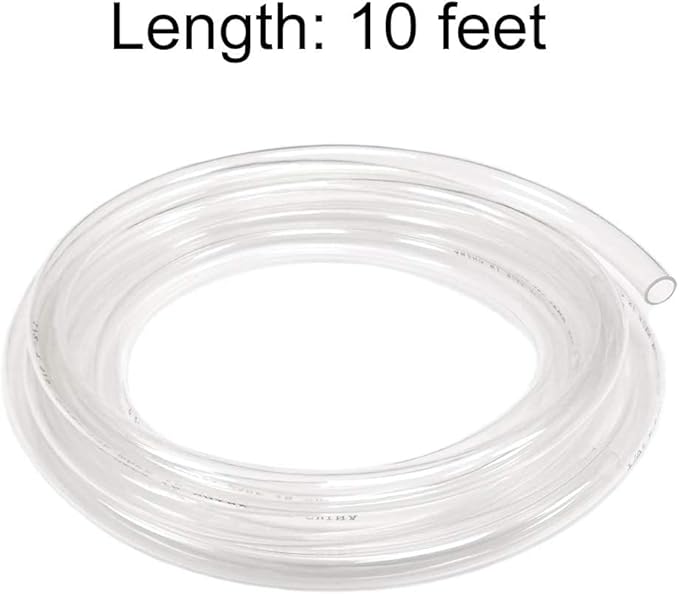 Eastrans 10ft x 5/16" ID Clear Vinyl Tubing, Flexible Hybrid PVC Tubing Hose - Image 6