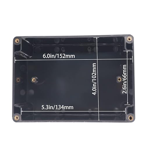 Watertight Junction Box, IP67 Waterproof Project Box Durable ABS Plastic - Image 5