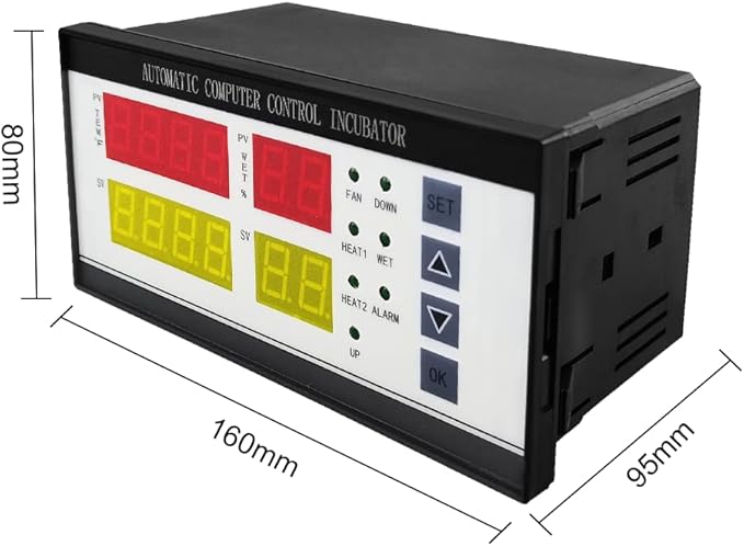 Professional Incubator Controller Digital Egg Incubator Temperature Humidity - Image 3