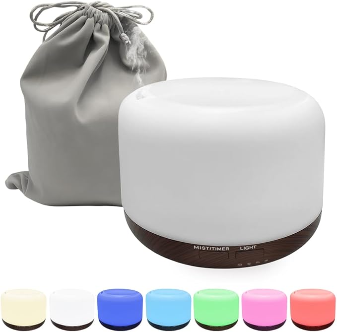 Essential Oil Diffuser for Home & Travel, 300ml USB Portable Bedroom by Unknown