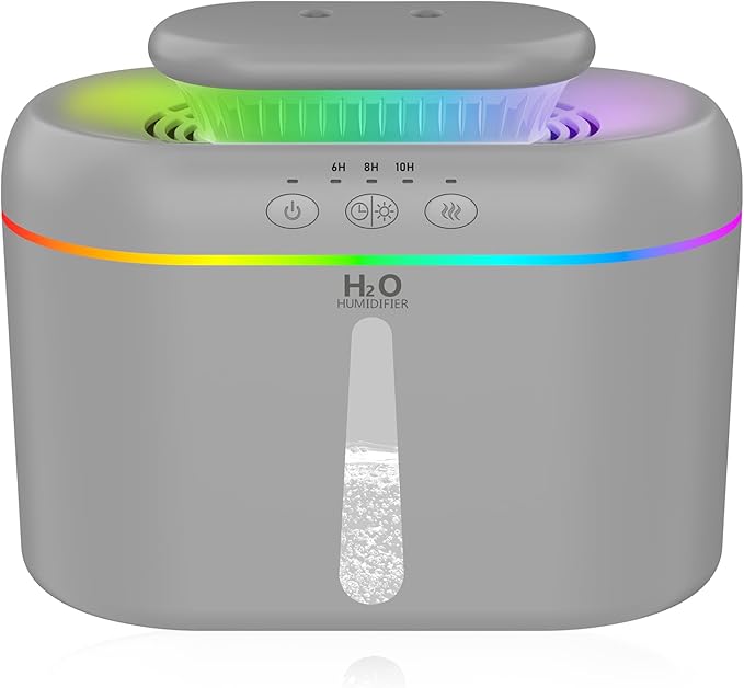 2L humidifiers for bedroom humidifier Home Ultra-Quiet 28 dB Quiet Supersized by Lisacool