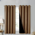 NICETOWN 100% Blackout Curtains 45 inches Long, 1 Pair, 52 inches Width Each by NICETOWN