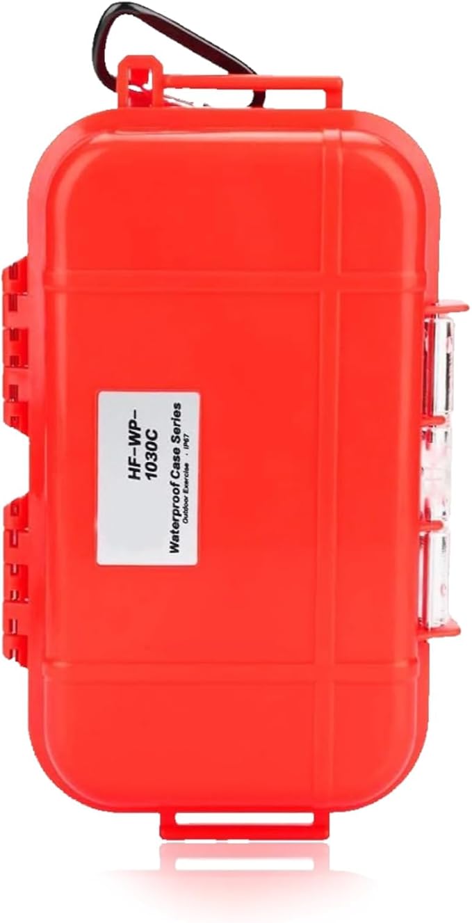 Dry Box Outdoor Waterproof Airtight Storage Case Hard Shell Wet Dry Box Carry by HERCHR