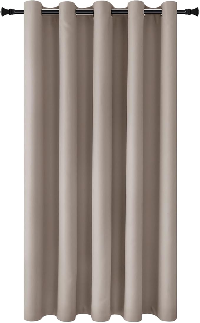 DWCN Room Divider Blackout Curtain Thermal Grommet Panel - Image 7