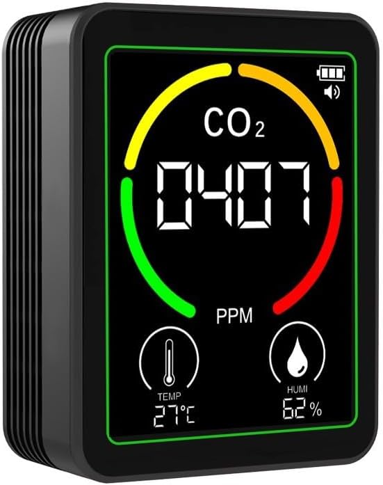Air Quality Monitor Indoor-Portable Indoor Air Quality Meter, 3-in-1 Indoor Air - Image 3