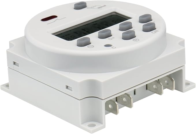 Baomain Time Switch Relay with 4 x Terminal Cable, Digital LCD Programmable - Image 8