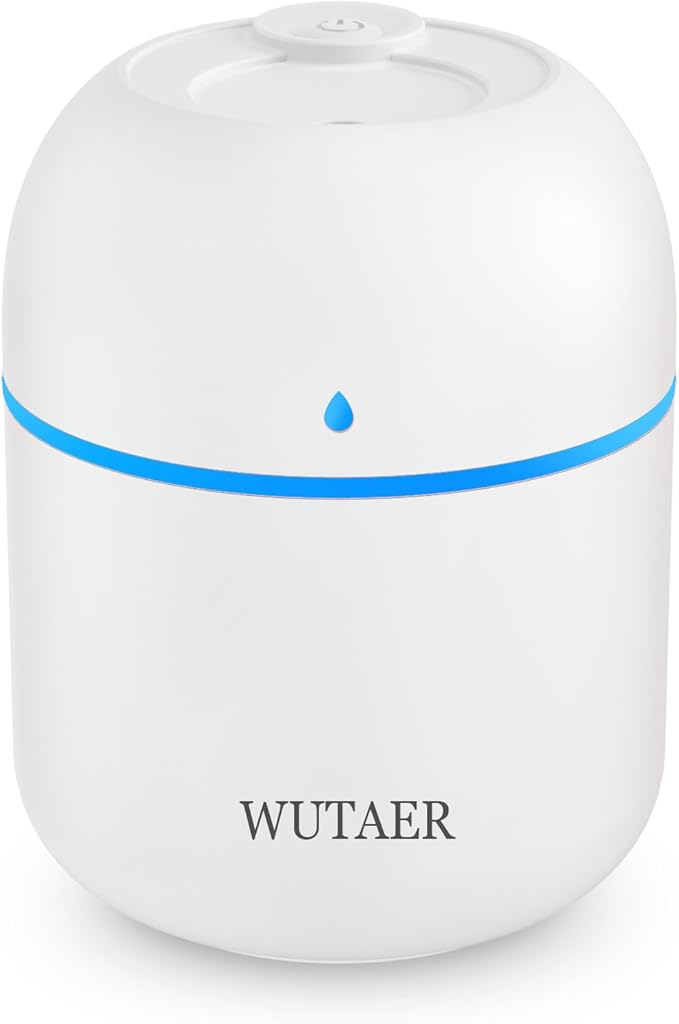 Portable Small Humidifier, WUTAER USB Personal Desktop Humidifier by Unknown