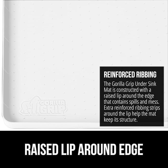 GORILLA GRIP Waterproof Silicone Under Sink Mat - Image 5