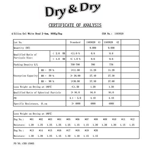 Dry & Dry 20 Gram Silica Gel Packets - Image 8
