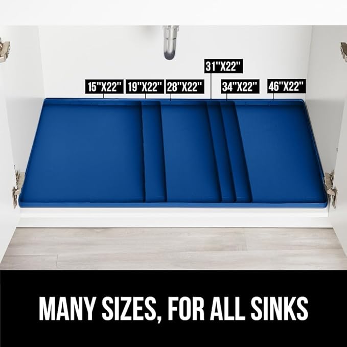 GORILLA GRIP Waterproof Silicone Under Sink Mat - Image 8
