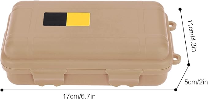 Water - Tight Storage Box | EDC Outdoor Survival Container - Image 9