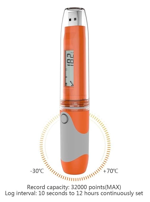 Thermal Mapping Area Mapping Multi Use Temperature & Humidity Data Logger USB - Image 2