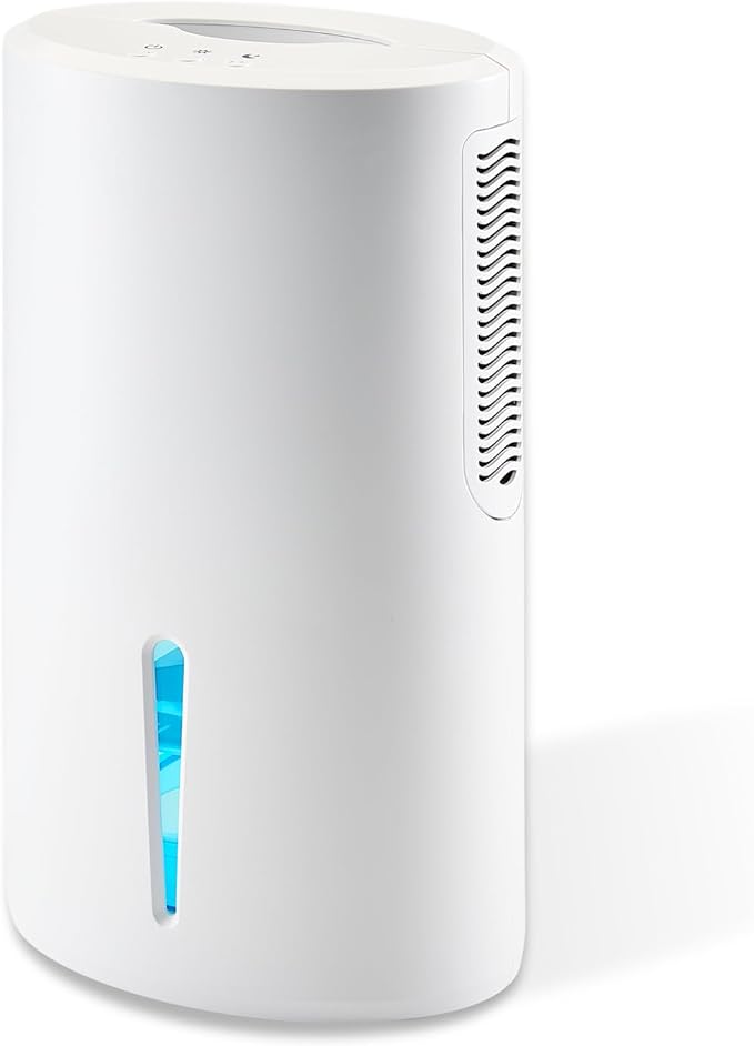 Dehumidifier for Home with Colorful Light Auto Shut Off Protection Ideal for by Unknown