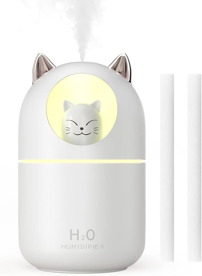 Cool Mist Humidifier, 300ml Mini Humidifiers by NORHOM