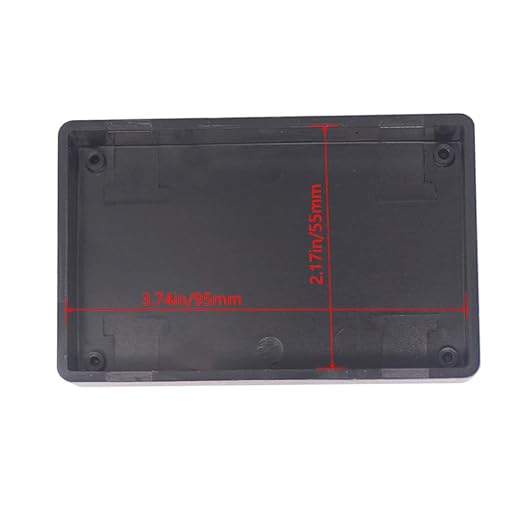 Zulkit 12Pcs Project Boxes ABS Plastic Electrical Project Case Power Junction - Image 6