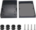 Project Box ABS Black Electrical Boxes IP67 Outdoor Waterproof box Electronic by Otdorpatio