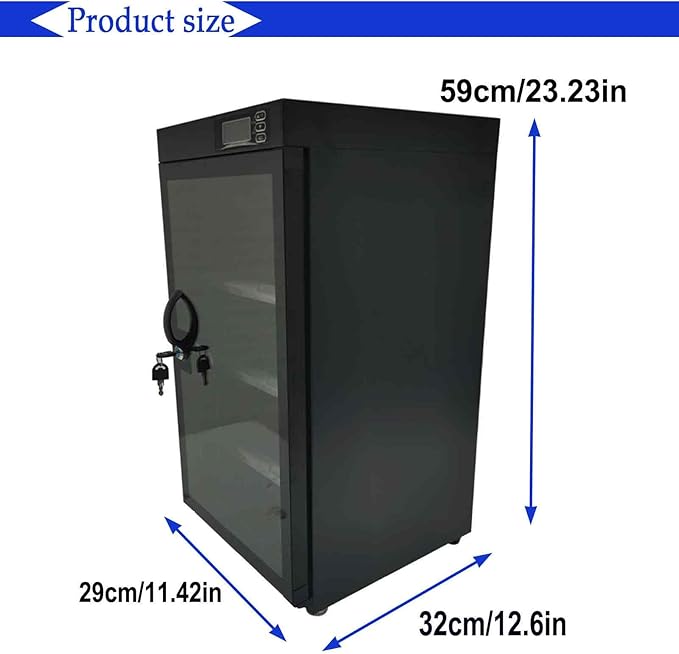 Electronic Dry Cabinet 50L, 4 Layers Camera Storage Cabinet, Digital - Image 2